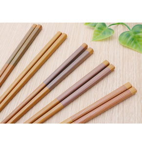 <b>5</b> Pairs Solid Wood Classical Chopsticks <b>Gift</b> Set Wooden Chop Stick Set With <b>Gift</b> Box and premium quality - Product Image 1