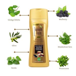 NGUYEN XUAN Champú Herbal para el Cuero Cabelludo 260g, Fórmula Vegana Anticaspa, Ingredientes Naturales para Todo Tipo de Cabello, OEM ODM - Product Image 3