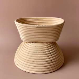 Excellent quality rattan proofing baskets handmade cane brotform banneton bread yeast basket - Product Image 5