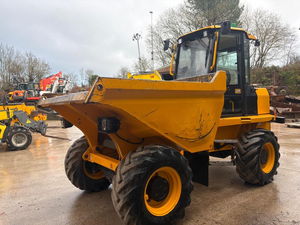 Camions bennes JCB 6FT-2 6 tonnes à cabine, à benne basculante avant et à benne droite, de qualité économique, les plus vendus, à vendre. Camion benne lourd de 6 tonnes. - Product Image 5