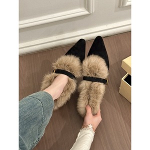 Nouvelles chaussures Mary Jane de style français printemps-été, ballerines rétro britanniques à semelle épaisse en cuir, chaussures à talons hauts élégantes et cool - Product Image 4