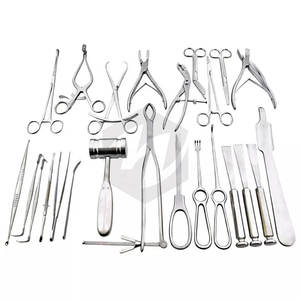 Juego de cirugía ortopédica básica, 25 piezas, instrumentos médicos quirúrgicos de calidad superior, juego quirúrgico ortopédico de acero inoxidable - Product Image 1