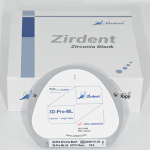 Ceramica Zirdent impianta attrezzature dentali Zirconia corone dentali e spazi vuoti parti in ceramica e blocchi per il taglio - Product Image 6