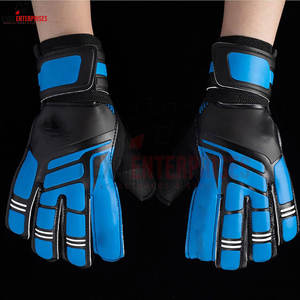 Guantes de estilo moderno a precio razonable Guantes de fútbol americano impresos con logotipo personalizado Venta al por mayor Mejores guantes de portero - Product Image 3