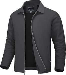 Veste de bombardiers de vol hip-hop d'hiver de marque personnalisée avec nouveau logo de service OEM, ourlet côtelé à col côtelé debout pour hommes - Product Image 1