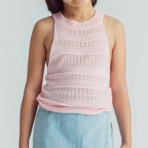 Sous-vêtements d'été pour enfants Gilet Model Tops For Girls Candy Color Girl Tank Tops Teenager baby roper Baby Vest Clothing - Product Image 4