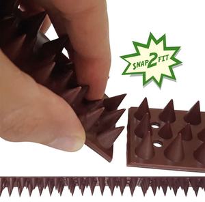 Bricolage anti chat magnétique rouge oiseau pointes pour pigeons petit oiseau anti clôture pointes - Product Image 3