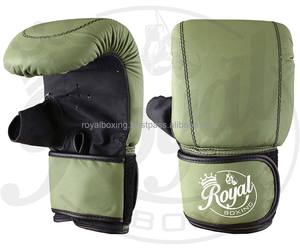 Gants de boxe d'entraînement professionnel de haute qualité Logo personnalisé cuir PU Kickboxing sac de boxe gants arts martiaux en gros - Product Image 2