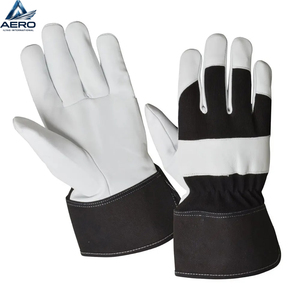 Guantes de Trabajo de Primera Calidad, Guantes de Trabajo de Alto Rendimiento, Guantes de Trabajo de Cuero Transpirable, Buena Calidad, Cómodos - Product Image 6