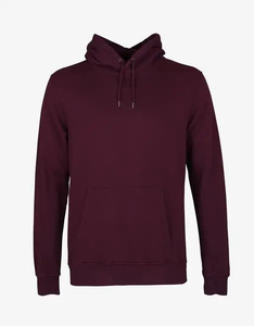 Sweat à capuche homme coupe classique de haute qualité, anti-plis, imperméable, écologique, design fitness, logo embossé, dernière collection en polaire - Product Image 5