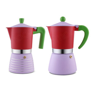 Cafetière électrique personnalisée en aluminium, ensemble de cafetière, cafetière à expresso à induction pour cuisinière, cafetière italienne en aluminium - Product Image 1