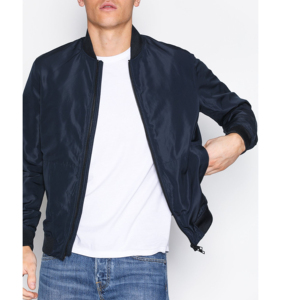 Blouson Bomber Homme Hiver 2025 Nouvelle Collection Grande Taille Imperméable avec Fermeture Éclair sur les Manches et Patchs Personnalisés – Qualité Supérieure – Vente en Gros - Product Image 3