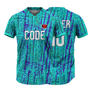 OEM ODM 100% Polyester Maillot de football à séchage rapide Équipes personnalisées Vêtements de football avec manches courtes Coupe automatisée - Product Image 1