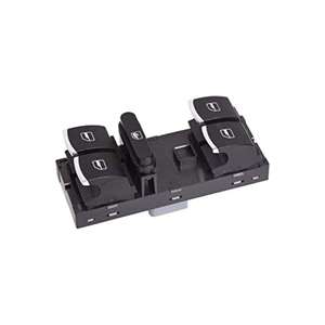 Volkswagen Golf 6 2010-2013 Auto <b>Switches</b> <b>Chrome</b> Plated Window <b>Switch</b> - Product Image 1