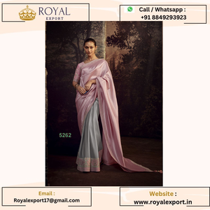 Nouveau designer pur tissu organza doux soie Swarovski diamant travail entièrement broderie travaillé fantaisie saree fabricant Surat inde - Product Image 4