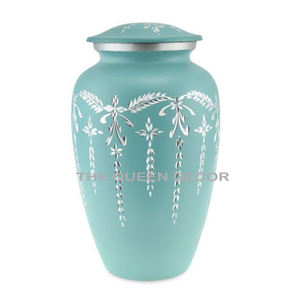 Modern Luxury Cremation <b>Urns</b> Attractive Embossing Commercial Bulk Supplies Wholesale Cremation <b>Jars</b> for Holding Companion Ashes - Product Image 1