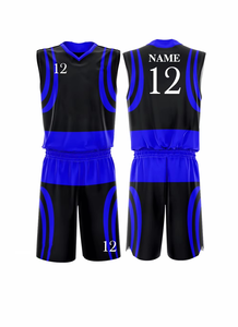 Uniforme de basket-ball pour jeunes personnalisé de haute qualité en gros impression par transfert de chaleur maillot d'équipe vêtements de basket-ball - Product Image 3