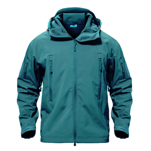 Comfortable Soft Shell Waterproof and Windproof Jacket Polyester <b>Fleece</b> Outdoor Jacket Adults Unisex Jacket - Product Image 5