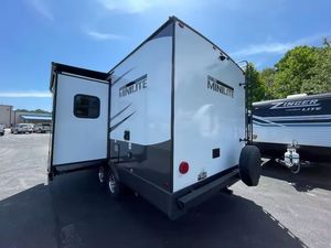 Mini Casa Rodante Todoterreno 2024, Remolque de Viaje Tipo Lágrima con Baño, Estándares de Camping, Hierro Blanco, Capacidad de 200 kg - Product Image 4