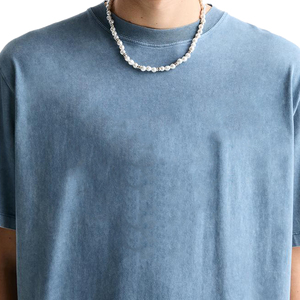 Camiseta de lavado ácido con estampado DTG para hombre, ropa de calle, camisetas de algodón 100% de Hip Hop lavadas de gran tamaño, camiseta Vintage con gráfico personalizado - Product Image 4