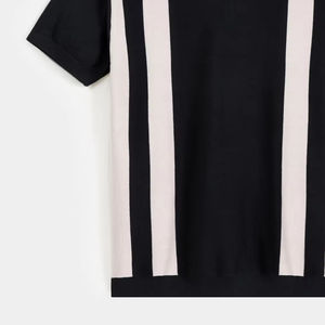 Haute qualité hommes décontracté été coton Piqué conception propre Logo hommes à manches courtes fermeture éclair polos - Product Image 4