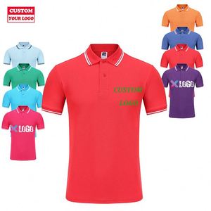Camiseta personalizada al por mayor con cuello de Polo y rayas deportivas para golf para hombre - Product Image 1