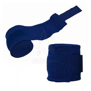 Envolturas de mano de boxeo de algodón de MOQ bajo con opciones de marca personalizadas para gimnasios - Product Image 1