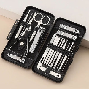 Ensemble d'instruments de greffe de cheveux Endo Tech en acier inoxydable, coupe-ongles et ciseaux avec étui en cuir, certifié MOL - Product Image 5