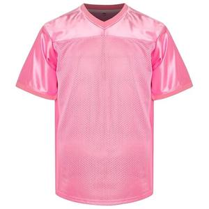 Vêtements de sports de plein air pour hommes Maillot de football américain pour grande taille Maillot blanc court respirant pour personnalisation individuelle - Product Image 2