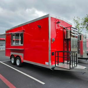 Remolques Multifuncionales Accesibles y Conducibles, Camión de Comida Móvil Totalmente Equipado con Equipamiento de Cocina Completo - Product Image 1
