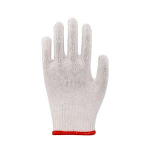 CVC (Cotton + Polyester blend) Coarse knit texture Elastic or knitted wrist Viet Nam Ivory Yarn <b>Gloves</b> From Vietnam - Product Image 3