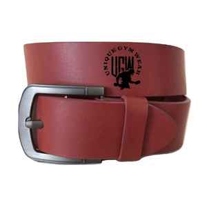 UNIQUE GYM WEAR Cinturón de Cuero Vintage de Nuevo Diseño, Color Personalizado, Hebilla de Acero, Cinturón Ligero y Duradero de Cuero Vacuno Genuino para Hombre - Product Image 5