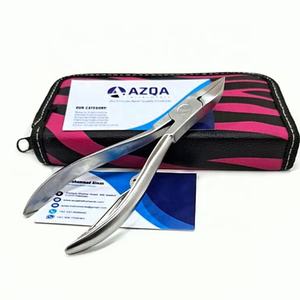 ที่ตัดเล็บสแตนเลสคุณภาพสูงสำหรับตัดเล็บเท้าหนา พร้อมสปริงลวดและใบมีดคม เครื่องมือทำเล็บเท้า - Product Image 1