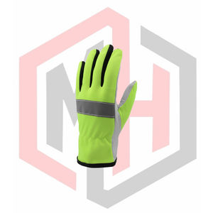 Gants de soudage en cuir de chèvre et de vache, vente en gros, robustes, durables, résistants aux déchirures, anti-coupures, anti-statiques, 11 oz - Product Image 3