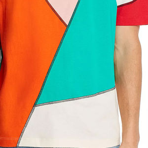 Camisetas de hombre personalizadas de fabricantes 220 gramos patrón sólido Ringer camiseta ropa personalizable - Product Image 4