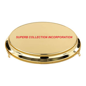 Gold Metal <b>Cake</b> <b>Stand</b> Wholesale and Supplies - Product Image 2