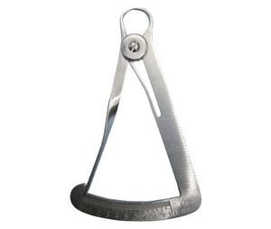 Outil de mesure en acier inoxydable avec poignée métallique, personnalisable avec logo, pour usage professionnel, plage d'épaisseur 0-10mm, le meilleur choix - Product Image 2