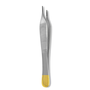 Pinces anatomiques de dissection Adson Brown, manuelles, réutilisables, argentées, instruments chirurgicaux de haute qualité pour la chirurgie générale - Product Image 2