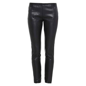 Women's Leather Pants PU Pencil High-Waist <b>Stretchy</b> <b>Trousers</b> Solid PU Straight Leg top quality ronpex Women's Leather Pants - Product Image 1