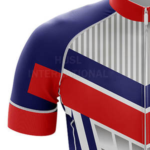 Vente en gros ensemble maillot et short de cyclisme respirant imperméable séchage rapide spandex/polyester uniforme de sport OEM fabricant de vêtements de sport - Product Image 6