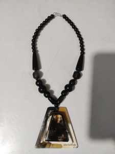 Collar de cuerno de Búfalo Blanco de tamaño personalizable Joyería de estilo animal de Faction Dejain - Product Image 5