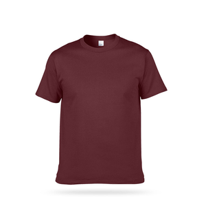 T-shirt unisexe personnalisé vierge de haute qualité à manches courtes avec impression réfléchissante OEM 100% coton T-shirt sérigraphie personnalisé pour hommes - Product Image 4