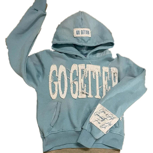 Sudadera con capucha unisex de algodón y poliéster para hombre y mujer, ropa informal de invierno con logotipo bordado impreso digital personalizado - Product Image 5