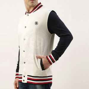 Chaqueta Universitaria de Invierno para Hombre, Mejor Precio, Venta Superior, Servicio OEM, Chaquetas Universitarias Lisas Teñidas para Hombre - Product Image 3