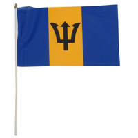 Drapeau tenu dans la main de pays de Belize d'impression personnalisée