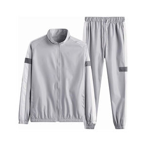 Conjunto Deportivo de 2 Piezas para Hombre, Estilo Casual, con Contraste, para Correr, 2024 - Product Image 3