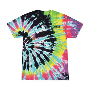 Venta al por mayor de camisetas de cuello redondo de los hombres logotipo personalizado impresión digital de moda teñido en colores surtidos 100% algodón - Product Image 5