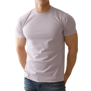 เสื้อยืดลำลองสำหรับผู้ชายผ้าคอตตอน100% แห้งเร็วสั่งพิมพ์ลายผ้าไหมในปากีสถานดีไซน์ว่างเปล่าบนหน้าจอ - Product Image 1