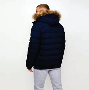 Fournisseur vérifié 100% Doublure en polyester 100% Garniture en acrylique 73% Acrylique 27% Veste Sub Zero en polyester bleu - Product Image 6