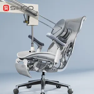 SIHOO S300 Muebles de oficina Silla ergonómica de malla moderna 6D Reposabrazos ajustables Chaise de Bureau